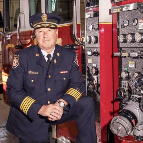 Chris McDonough is Central Frontenac’s new fire chief.